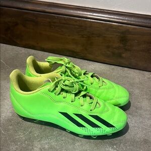 Adidas Kids Soccer Cleats - Neon Green